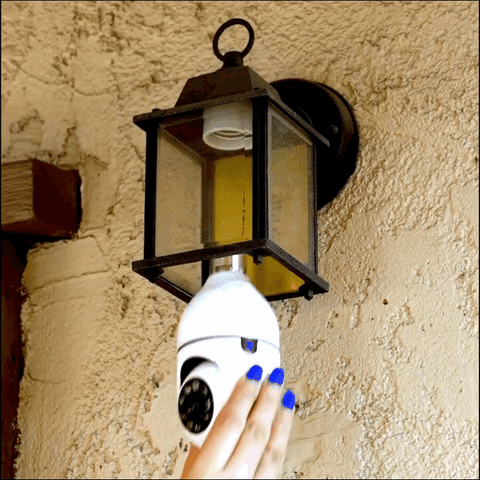 smarty light bulb security camera